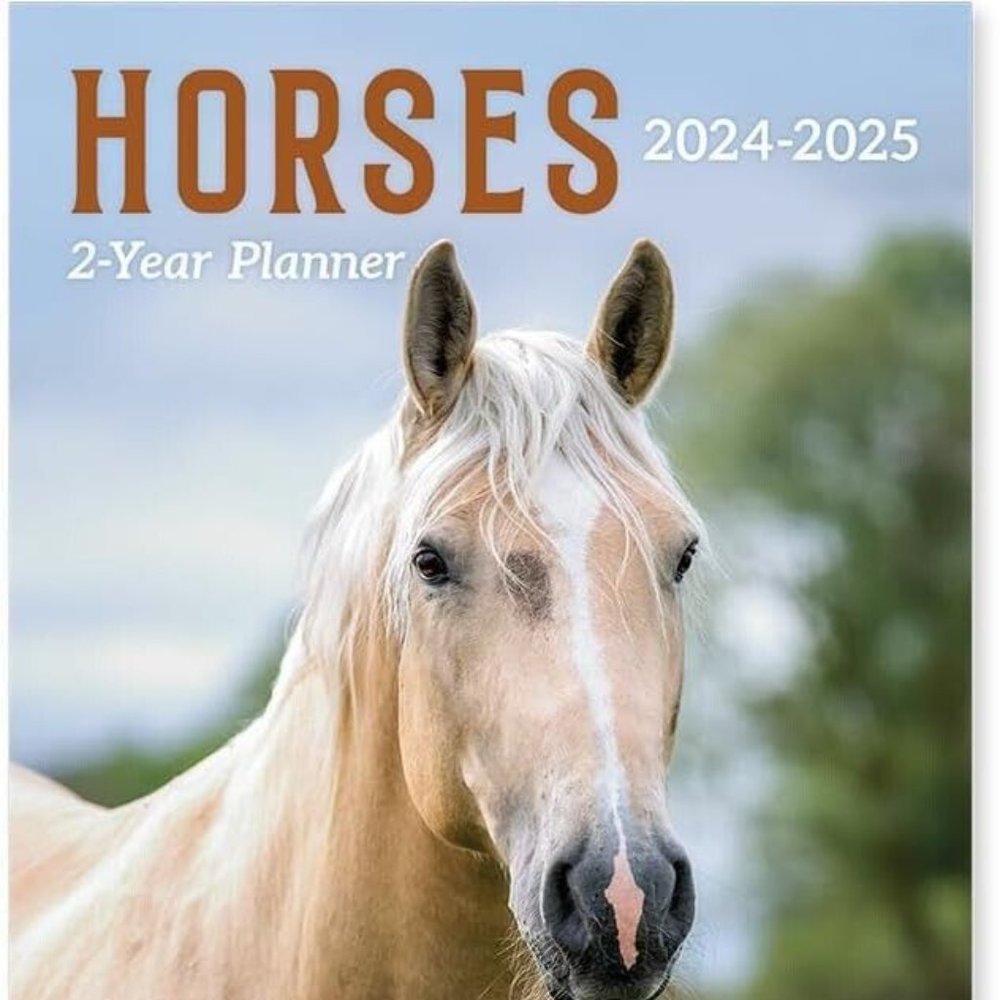 2024-2025 Value Pocket Calendar for Planning, Scheduling - Horses